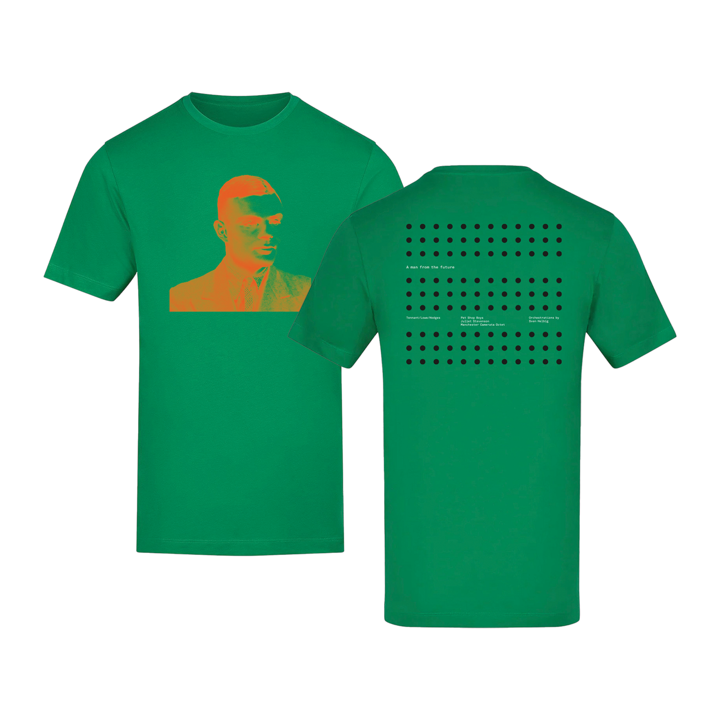 A Man From The Future T-shirt Green