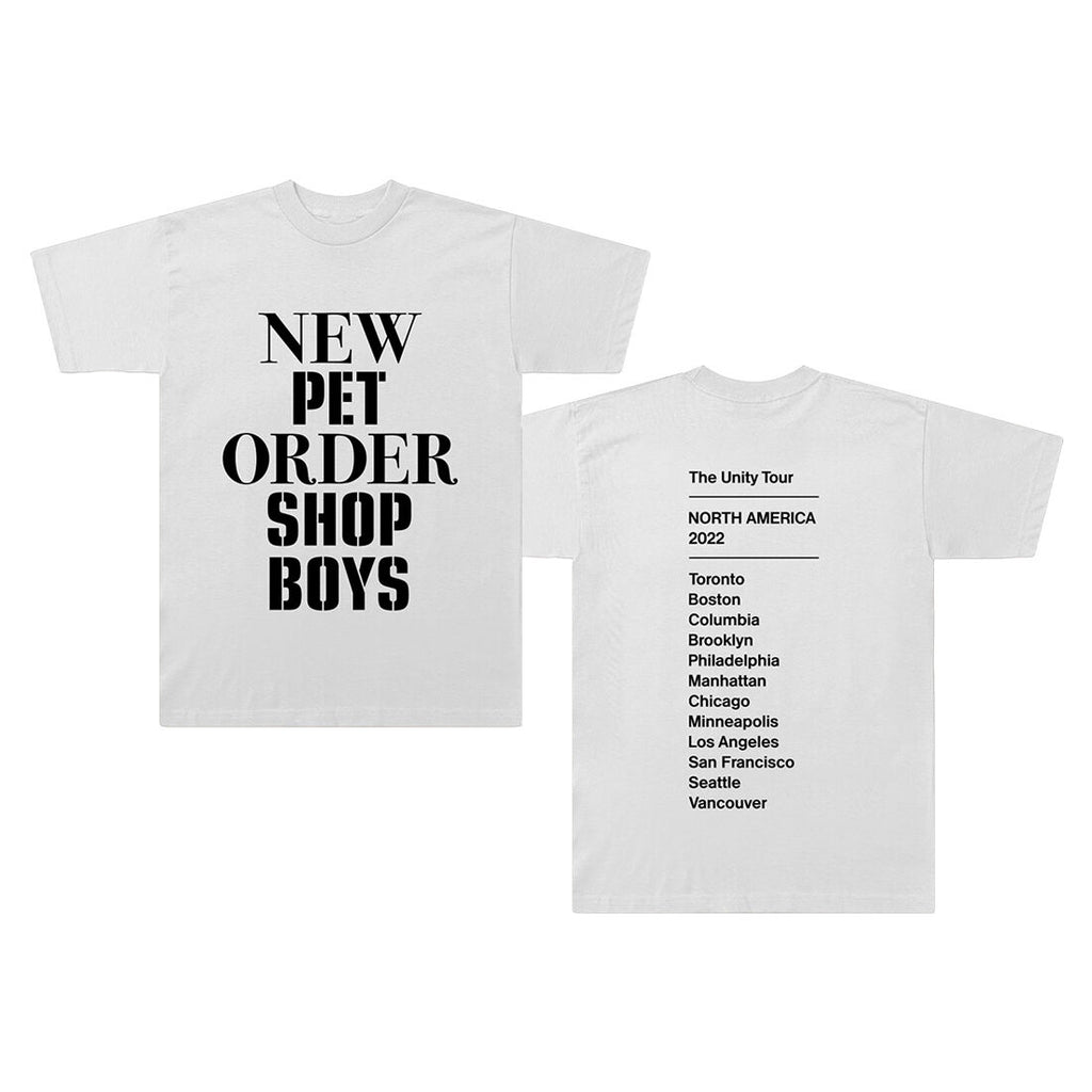 Unity 2022 Tour T-Shirt White