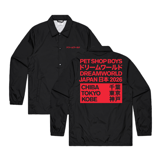 Japan 2026 Black Coach Jacket