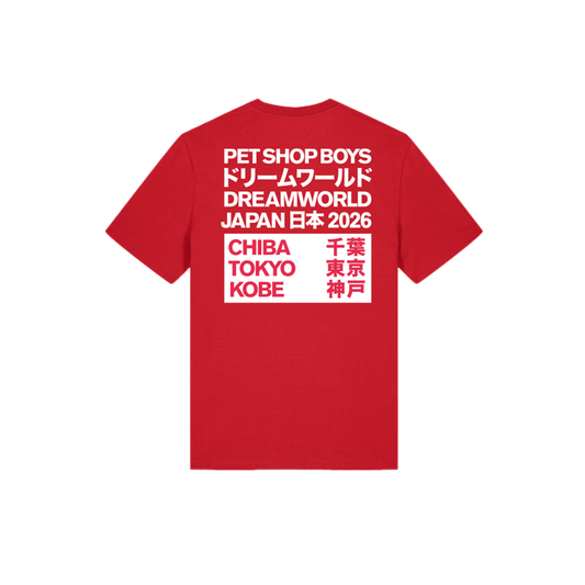 Japan 2026 Red T-Shirt