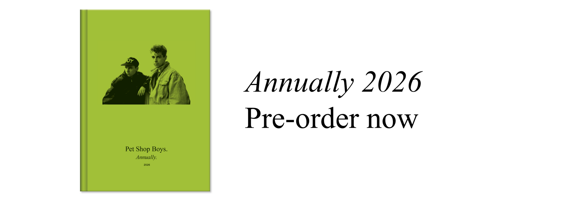 Annually 2026 Pre-Order Now