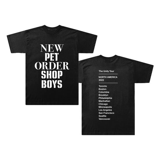 Unity Tour T-Shirt (Black) Unity Tour T-Shirt (Black)